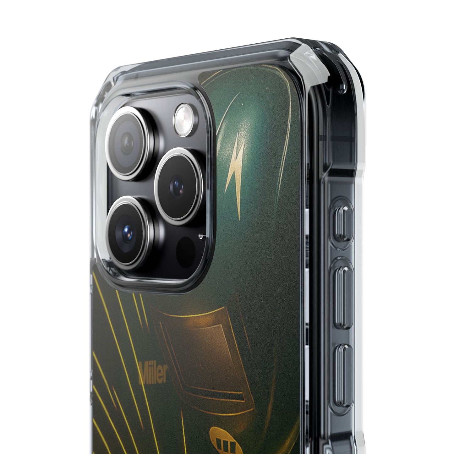 Miller Welder - Magnetic Clear Impact iPhone Cases